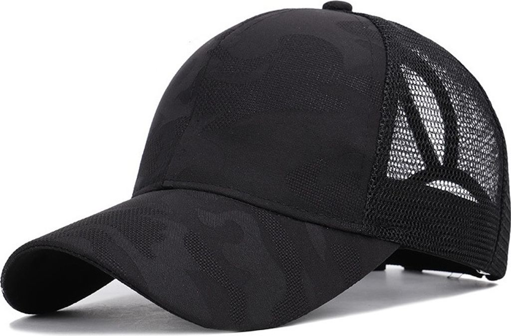 Devon Kappe Schwarz – Moderne Sportkappe für jeden Anlass KP15977