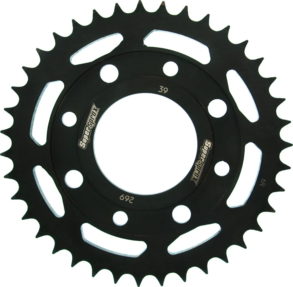 Pignon 428 Supersprox 37Z noir : éliminez l'usure de transmission