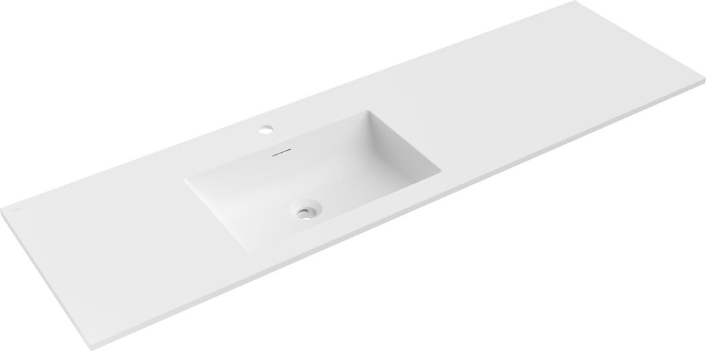 Mexen Otis Unterbauwaschbecken links 161 x 46,5 cm, weiß Produktbild 