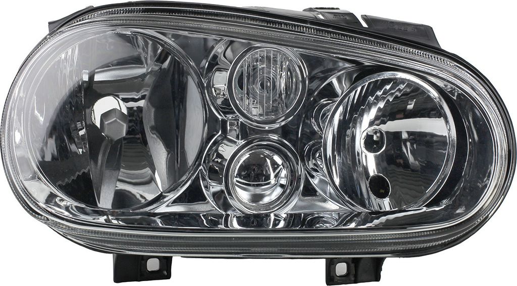 Johns, Scheinwerfer Halogen Front passend für VW Golf IV 1J 08/97- 06/2005 H7 H1 Rechts 1J1941018F 1J1941018B