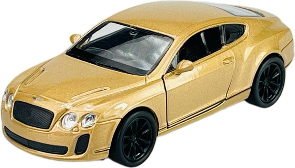 Welly Bentley Continental Supersports Golden 1:34-1:39 Die Cast Metall Modell Neu im Kasten 43623