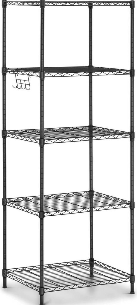 Expondo Royal Catering Metallregal - 55 x 45 x 150 cm - 150 Produktbild 