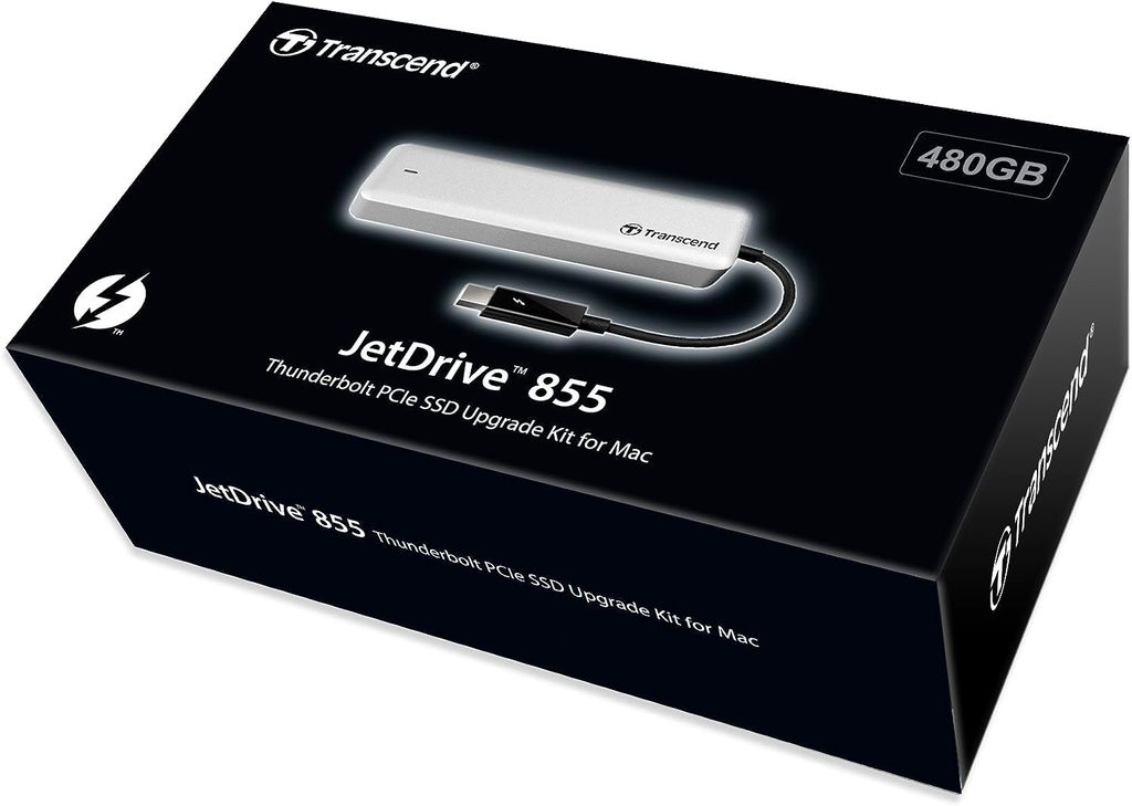 Transcend JetDrive 855 - 480 Go - 1600 Mo/s - 10 Gbit/s - Image du produit 