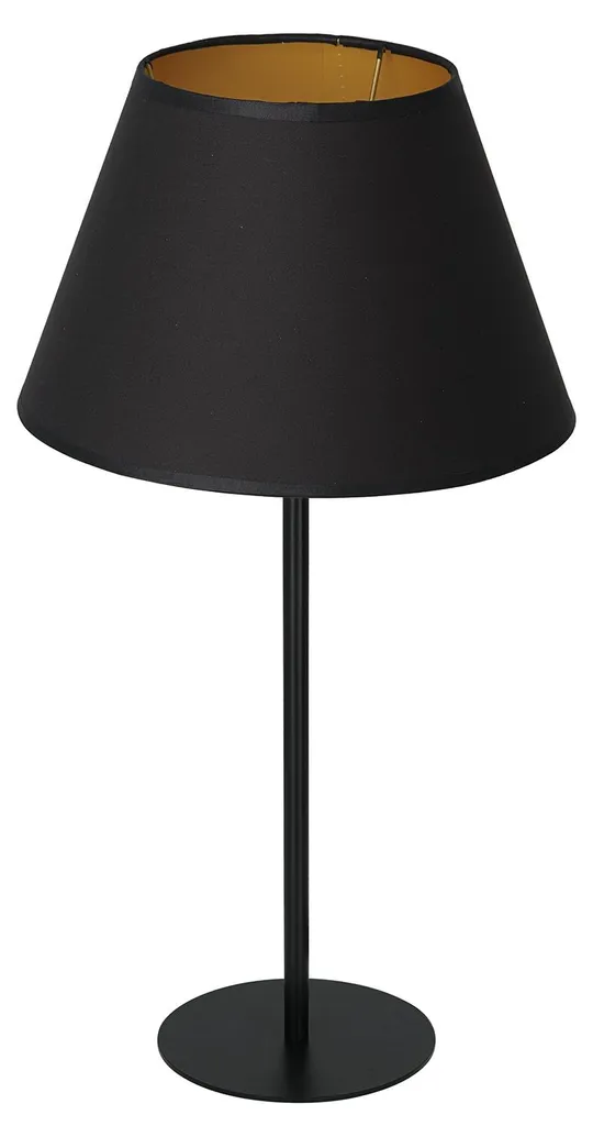 Lampe de table ARDEN 3503 en métal et tissu : qualité Luminex premium