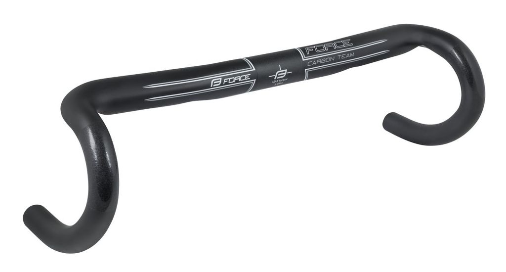 lenker FORCE TEAM ROAD 31.8/400mm carbon schwarz