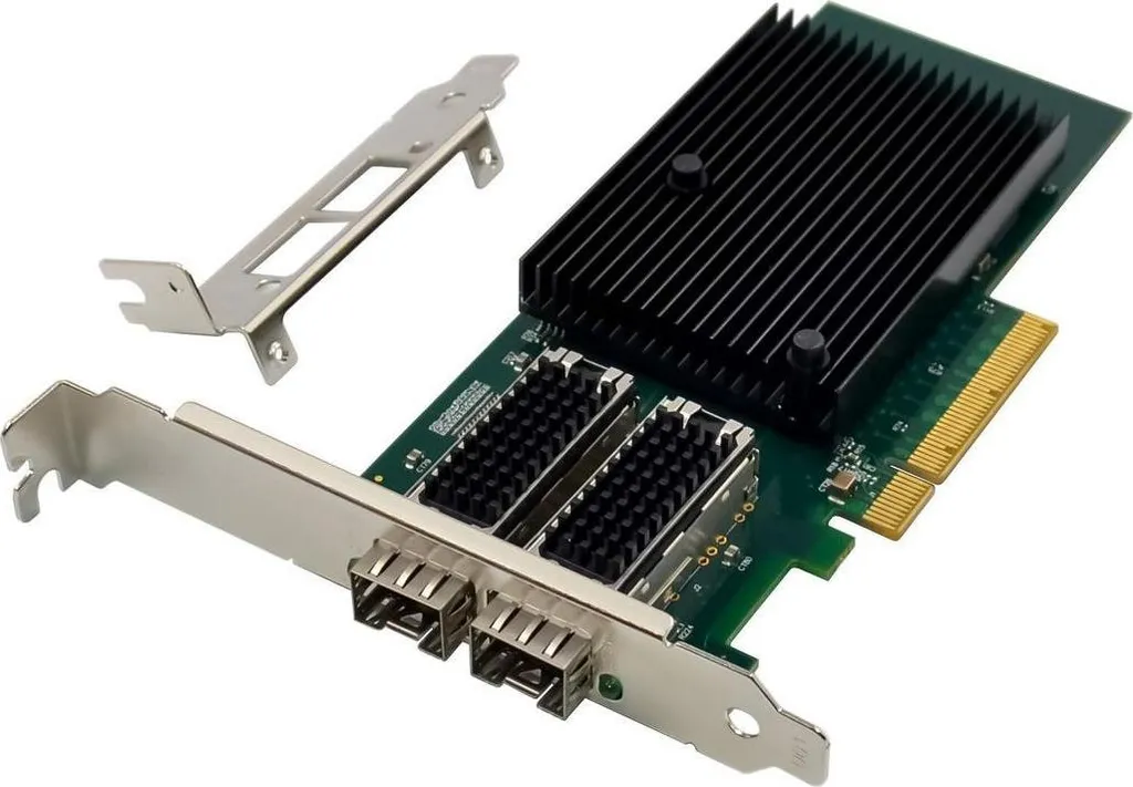 Carte Réseau MicroConnect PCIe x8 X710-DA2 Dual 10GbE SFP+ Haute Vitesse