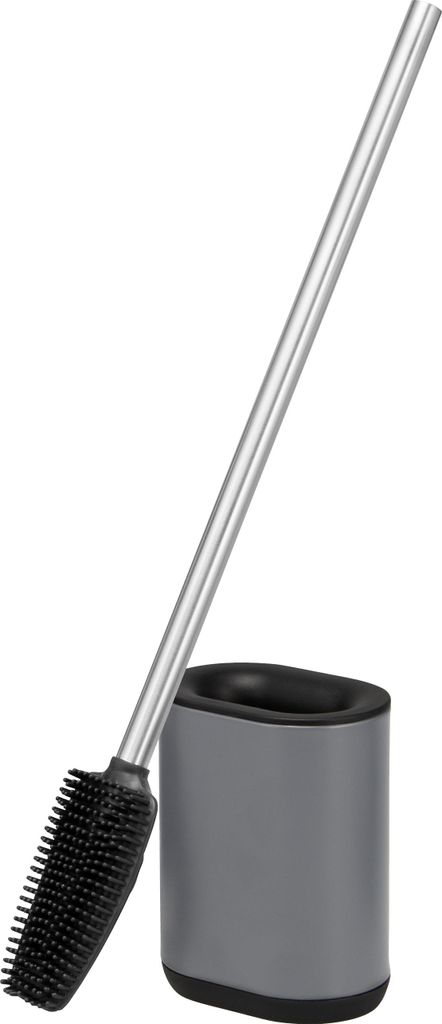 Ensemble WC bremermann BARBENA, gris, avec brosse 3 en 1 Image du produit 