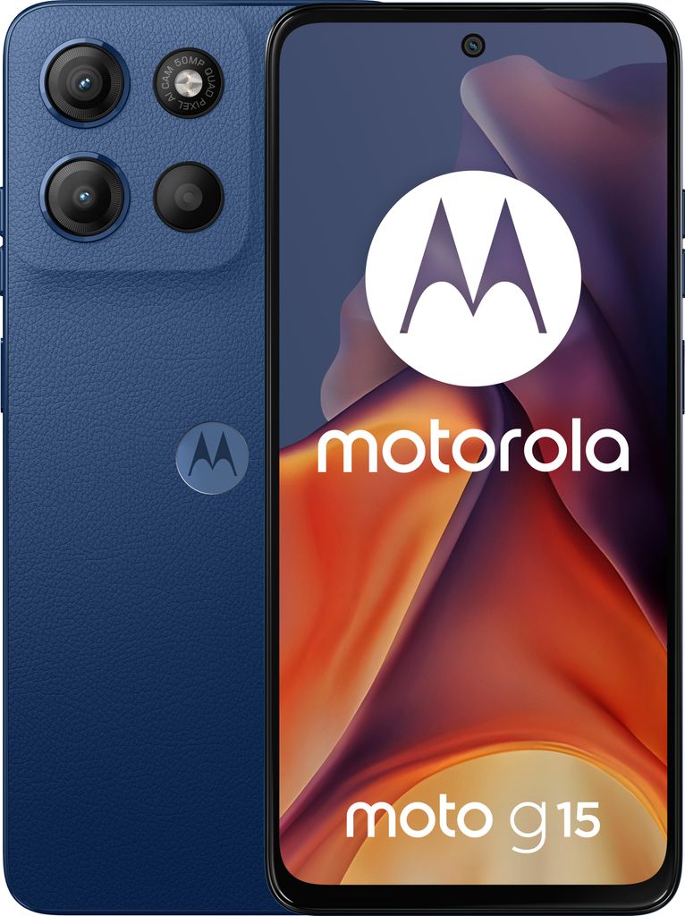 Motorola Moto G15 4G 8GB/128GB Blau (Sea Blue) Dual-SIM Image du produit 