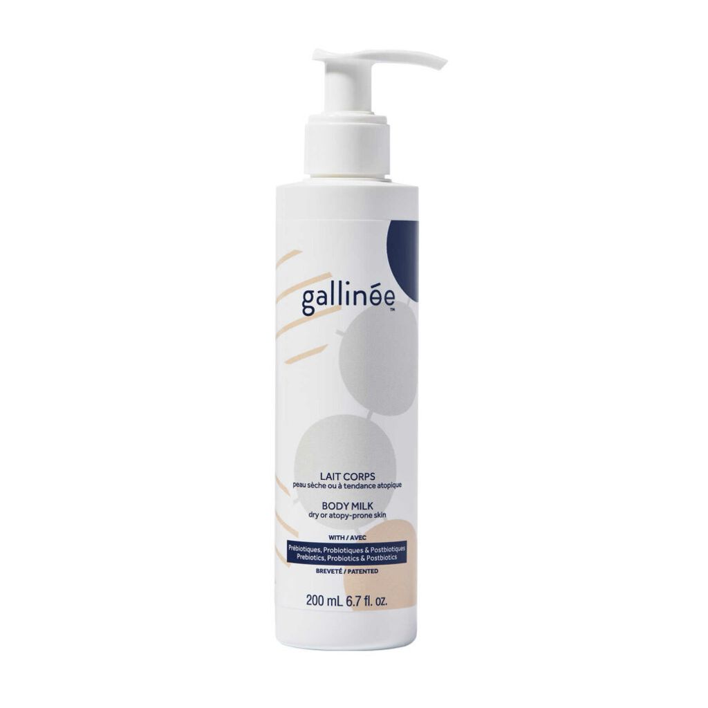 Gallinee, Body Care, Prebiotics & Probiotics & Postbiotics, Hydrating, Body Milk, 200 ml