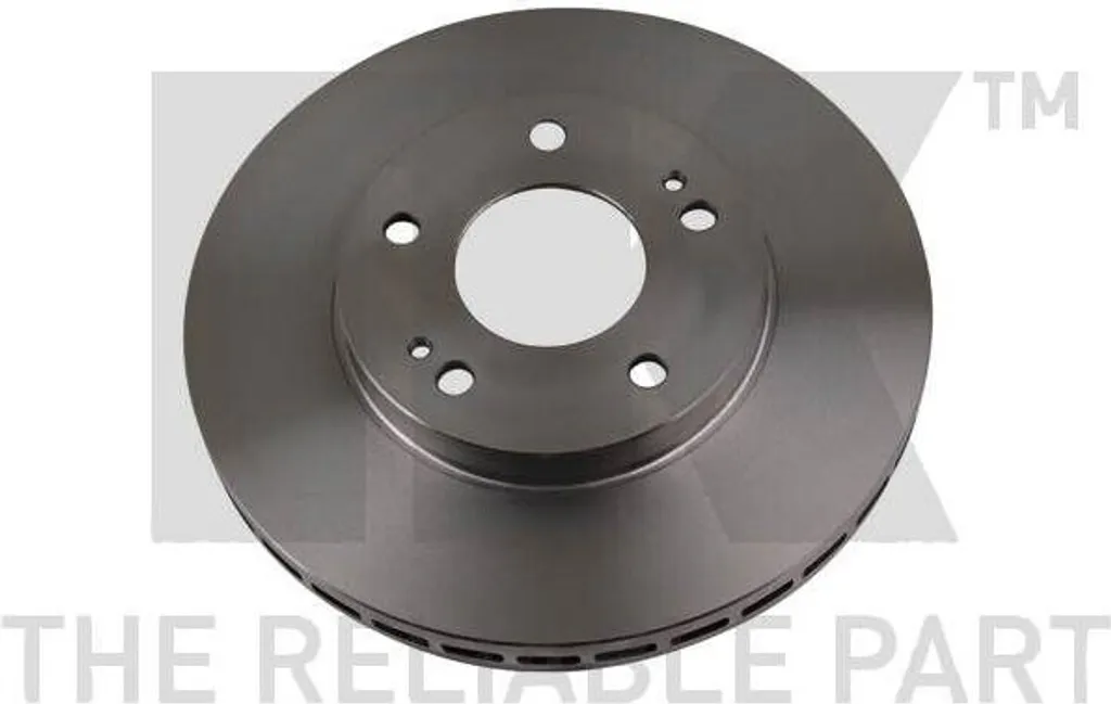 Stop vibrations : 2 disques de frein NK 203034 pour Mitsubishi Eclipse