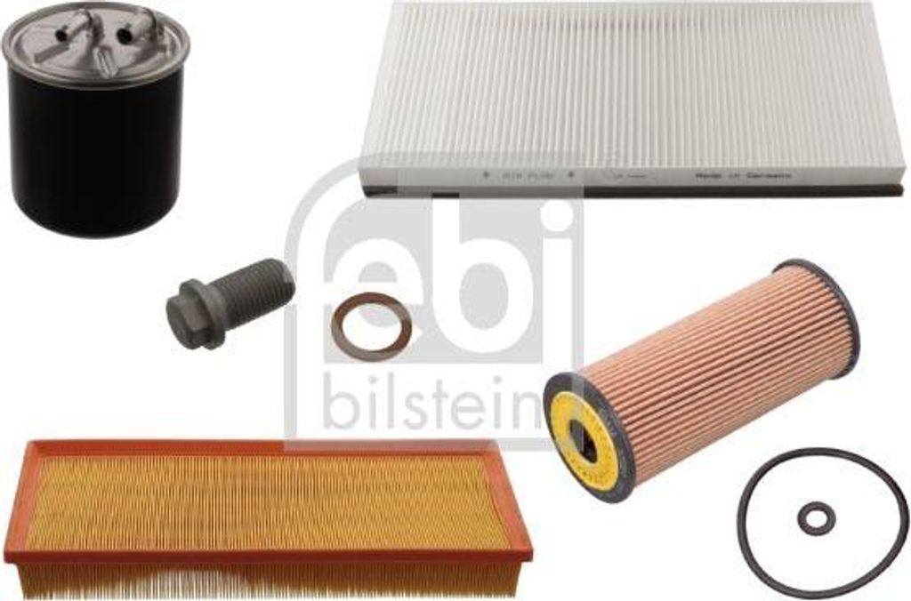 FEBI BILSTEIN 38775 Teilesatz, Inspektion OE 6400940204 kompatibel mit A-Klasse, B-Klasse