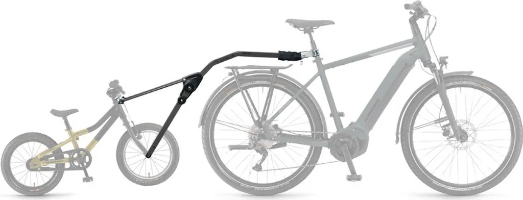 Barre de Liaison Vélo Enfant XLC TW-S03 Fixation sur Tube de Selle Noir