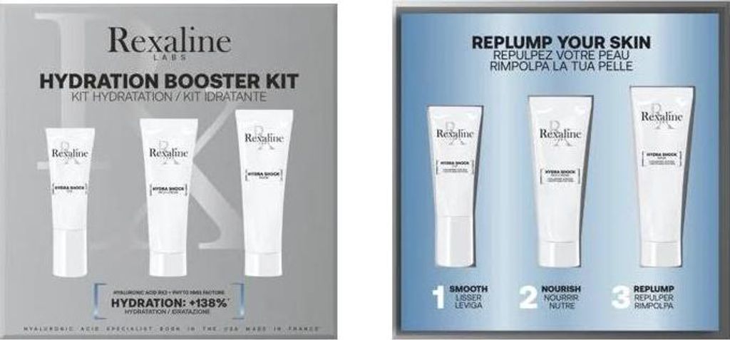 Rexaline Hydra Shock Hydration Booster Travel Kit