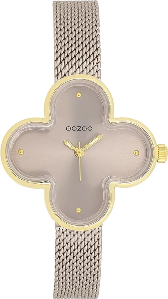 Oozoo orologio da polso taupe brown metal Timepieces orologio analogico al quarzo da donna UOC11528