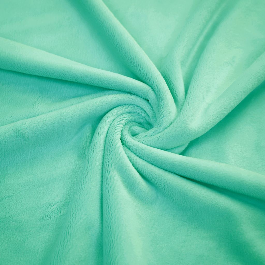 Minky glatt Premium mint (Beach Glass)