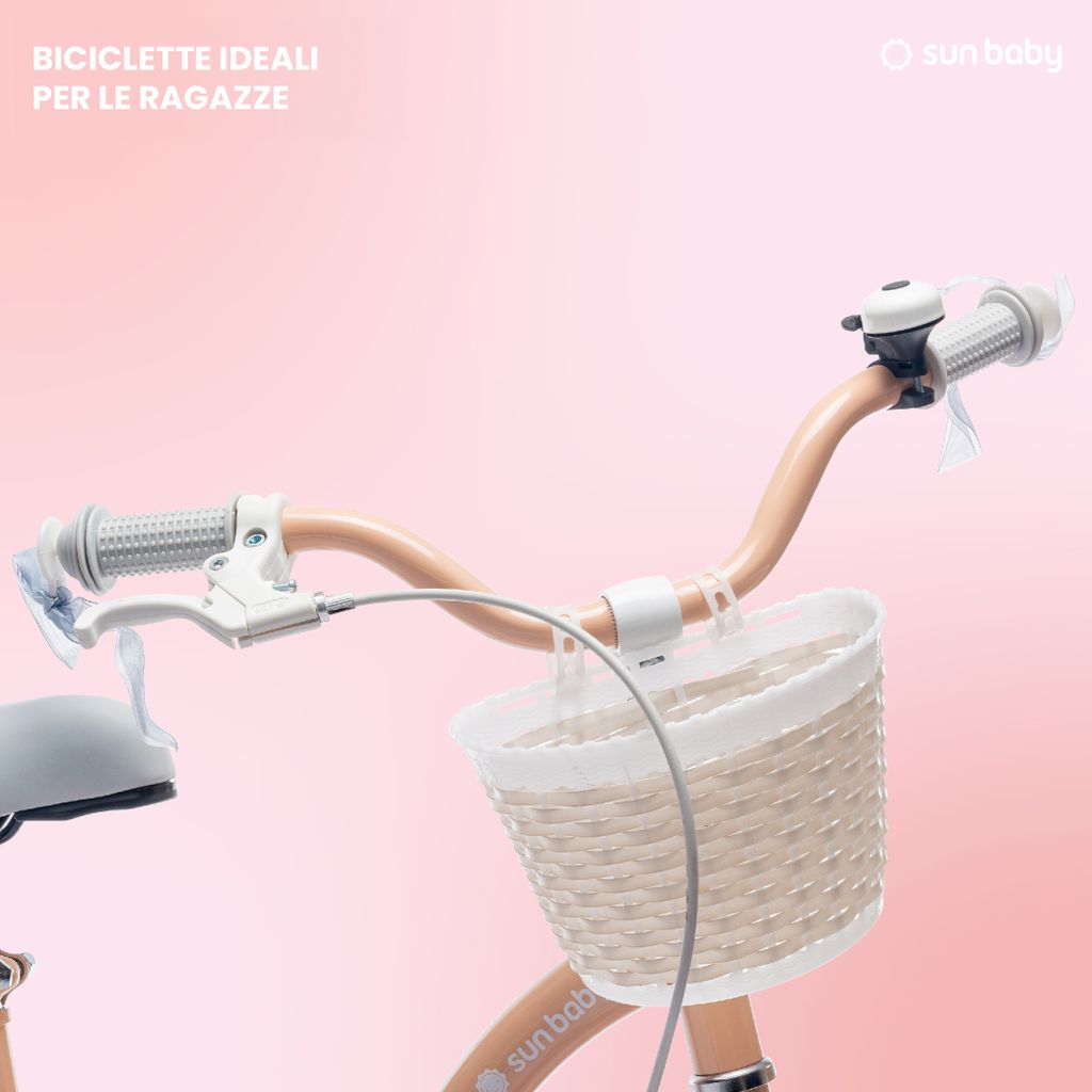 Bicicletta per bambini 14 pollici 3-5 anni Flower bike Immagine del prodotto 