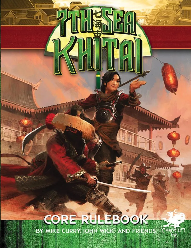 Livre de Base 7th Sea Khitai Jeu de Rôle sur Table Edition Hardcover