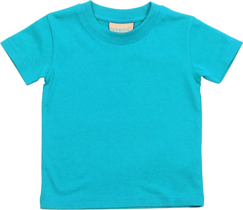 Larkwood Baby T-Shirt mit Rundausschnitt RW789 (24-36 Monate (86-92)) (Türkis)