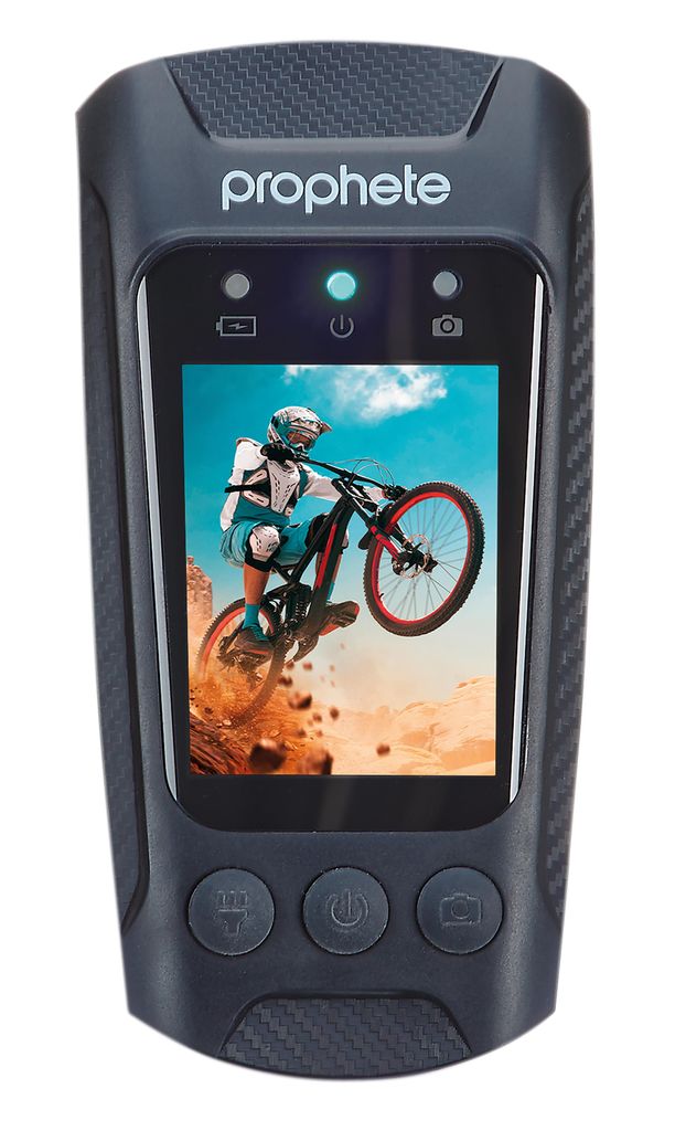 Prophete Fahrrad Dashcam 4K, mit Lenkerhalter, für Produktbild 