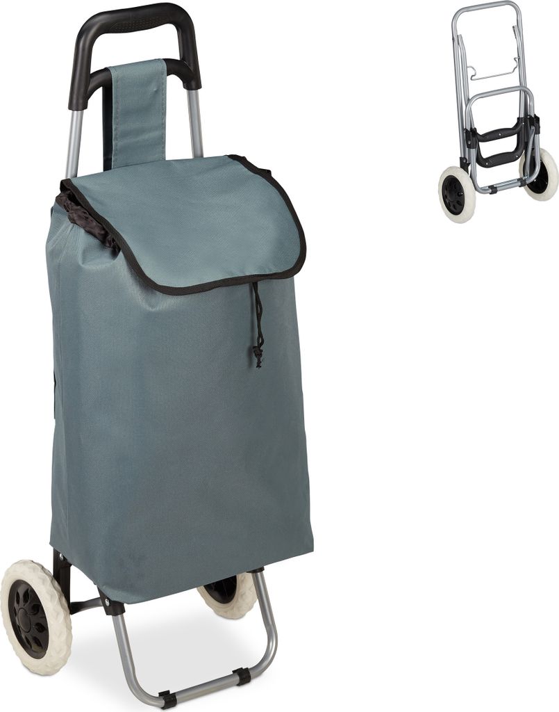 relaxdays 10029467_111 relaxdays Einkaufstrolley   Zdjęcie produktu 