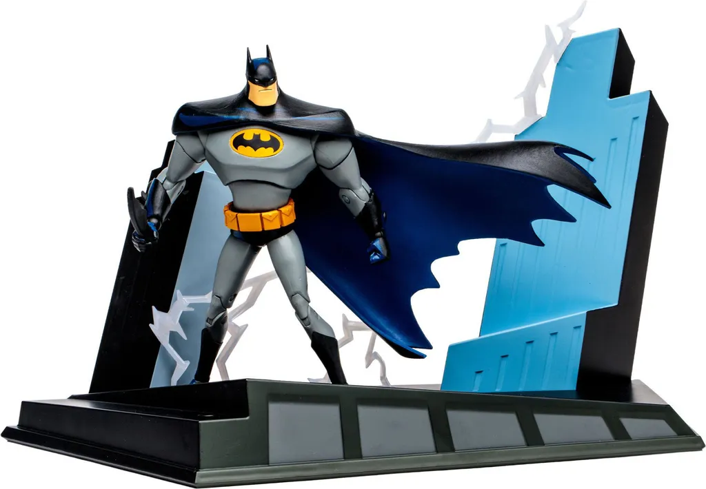 Batman Figurine Gold Label 18 cm : Le Héros de la Série Animée DC