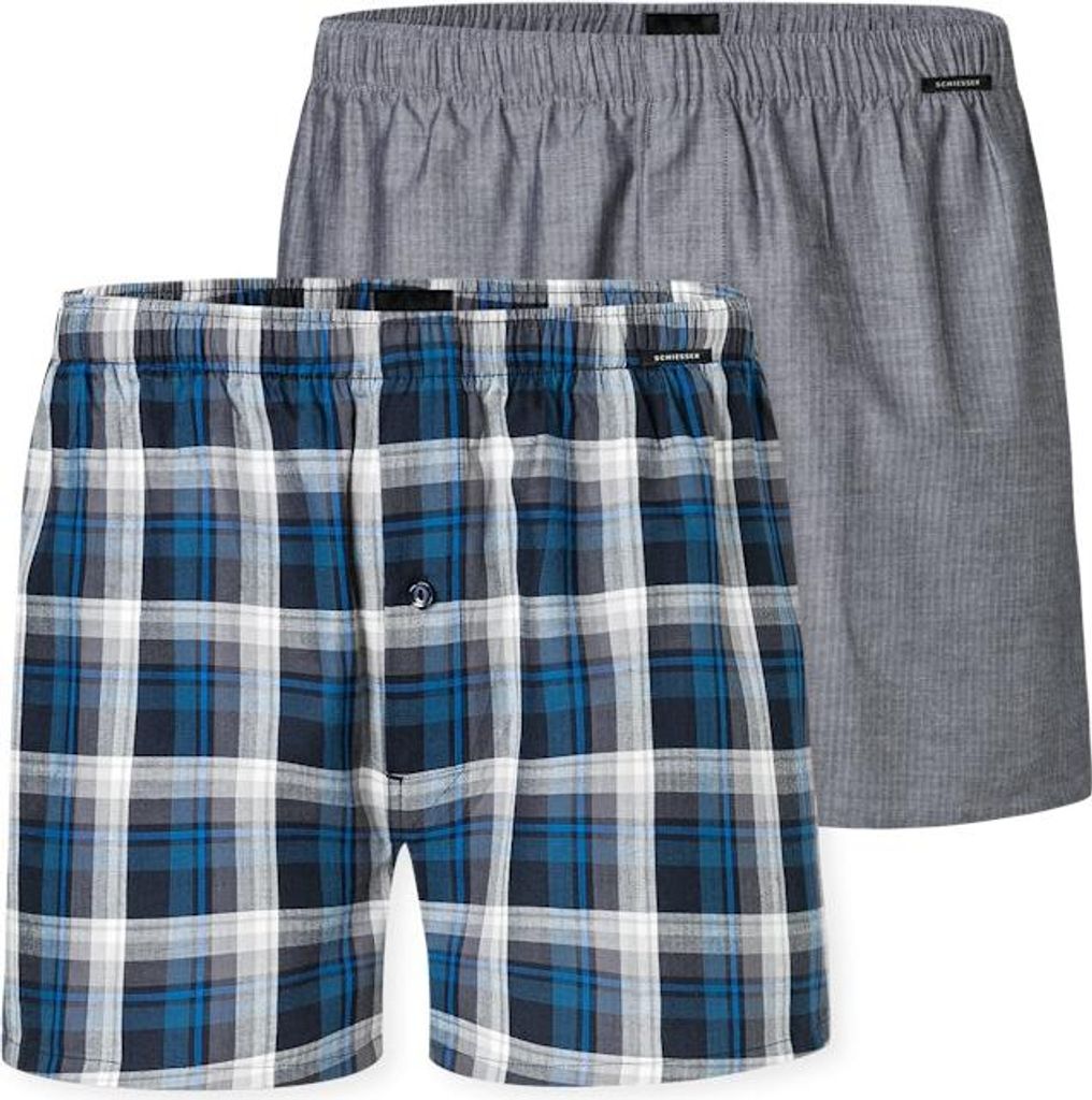Schiesser Herren 2 er Pack Boxershorts Gr. 6  sortiert 5 Produktbild 