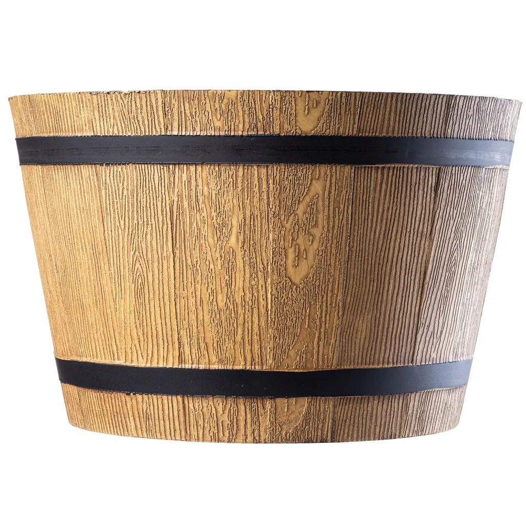 Cache-pot Design Sori 23 cm Marron Clair pour Plantes et Arbustes - 2