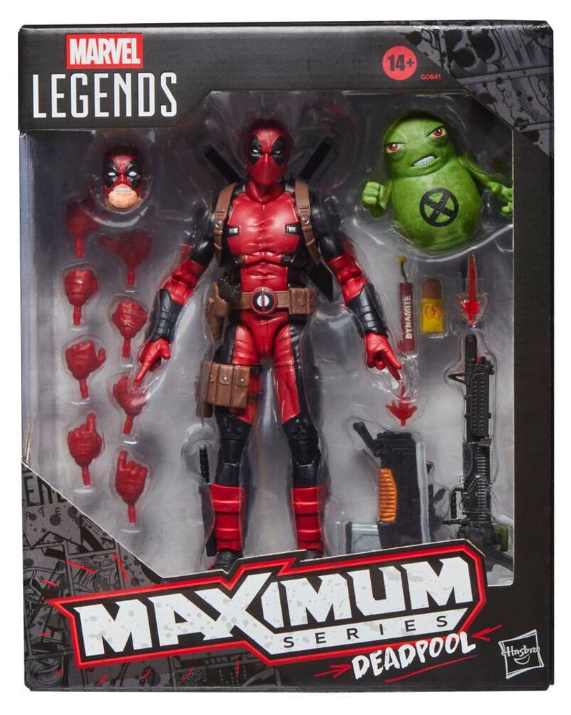 Marvel Legends Maximun Series Deadpool Figur 15cm