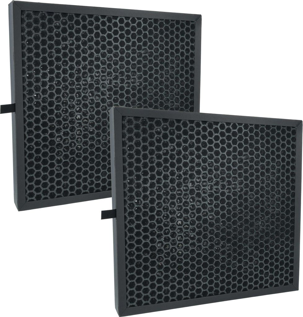 vhbw 2x Luftfilter HEPA 13 kompatibel mit Ferrex R800Smart Lüfter, Ventilator, Lüftungsgerät