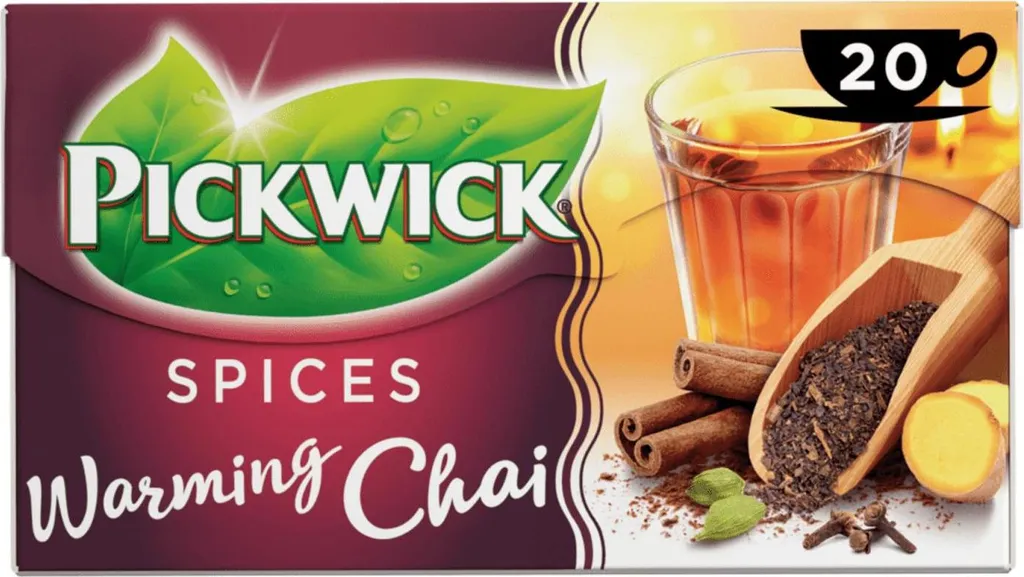 Chai réchauffant professionnel Pickwick - Boîte de 75 sachets de 2 g