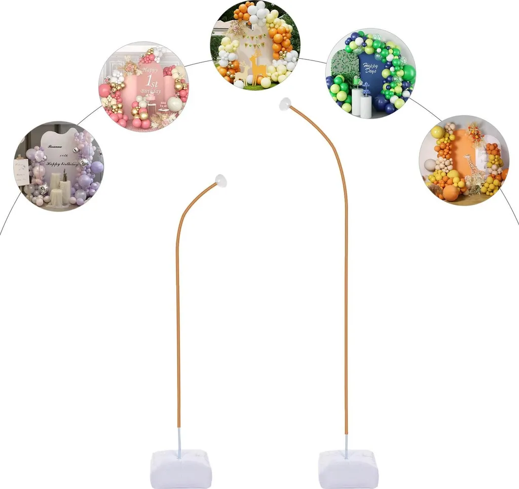 Arche ballon stable avec base : la solution pour vos décors sans mur