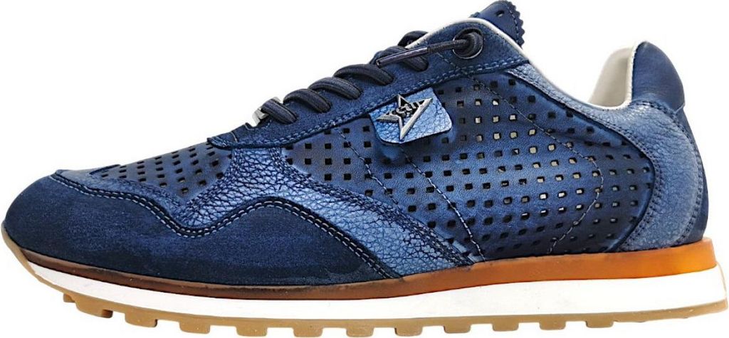 Cetti sportlicher Schnürer Blau in Gr. 42 Produktbild 