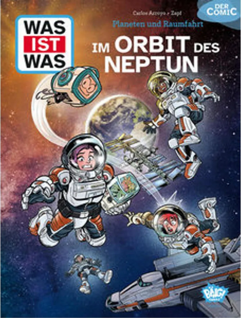 WAS IST WAS Comic Planeten und Raumfahrt : BD documentaire sur l'espace