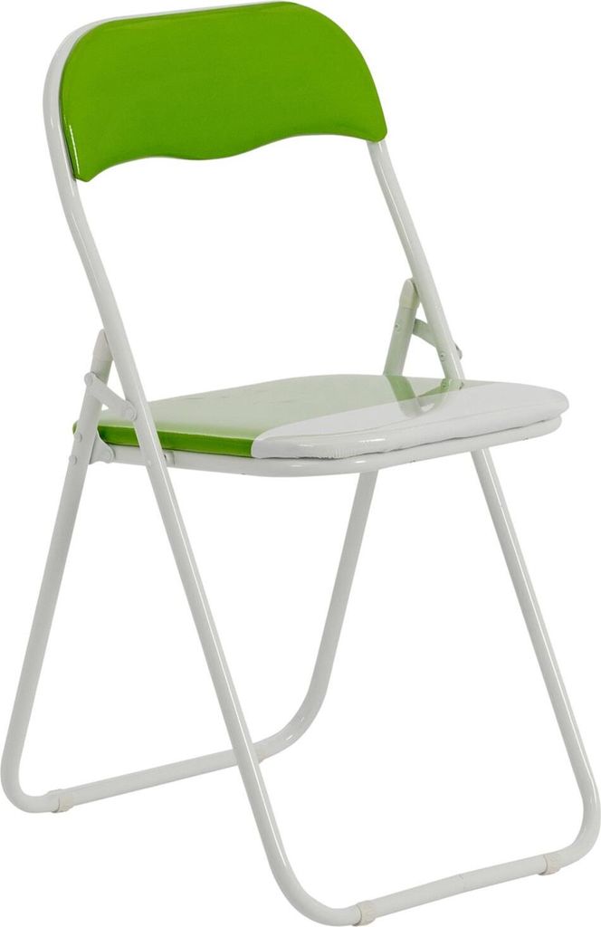 Farbiger gepolsterter Klappstuhl von Harbor Housewares – Grün