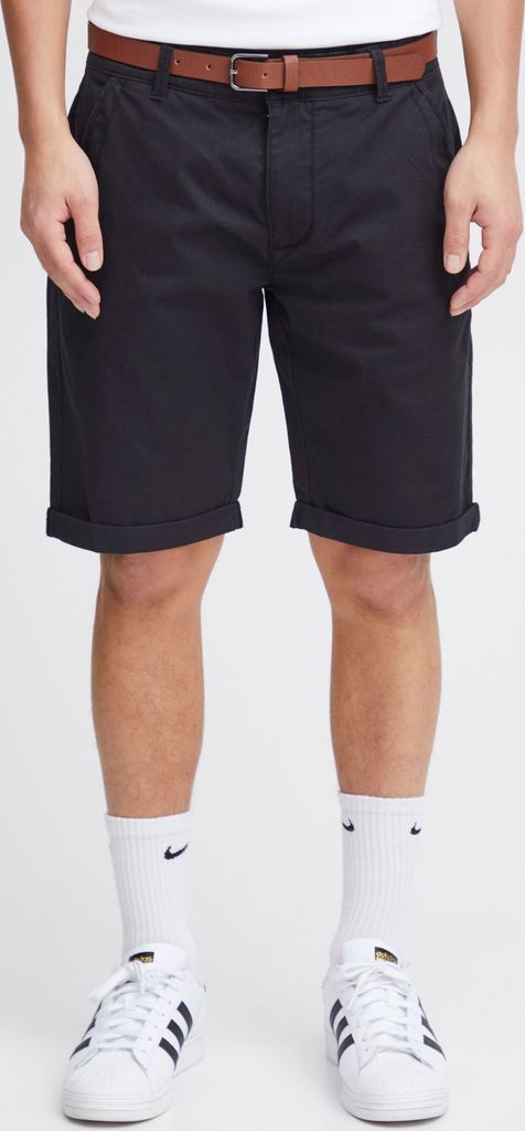 Solid SDMontijo Chino Shorts Bermuda kurze Hose mit Gürtel Stretch Eingriffstaschen Baumwollmischung Regular fit