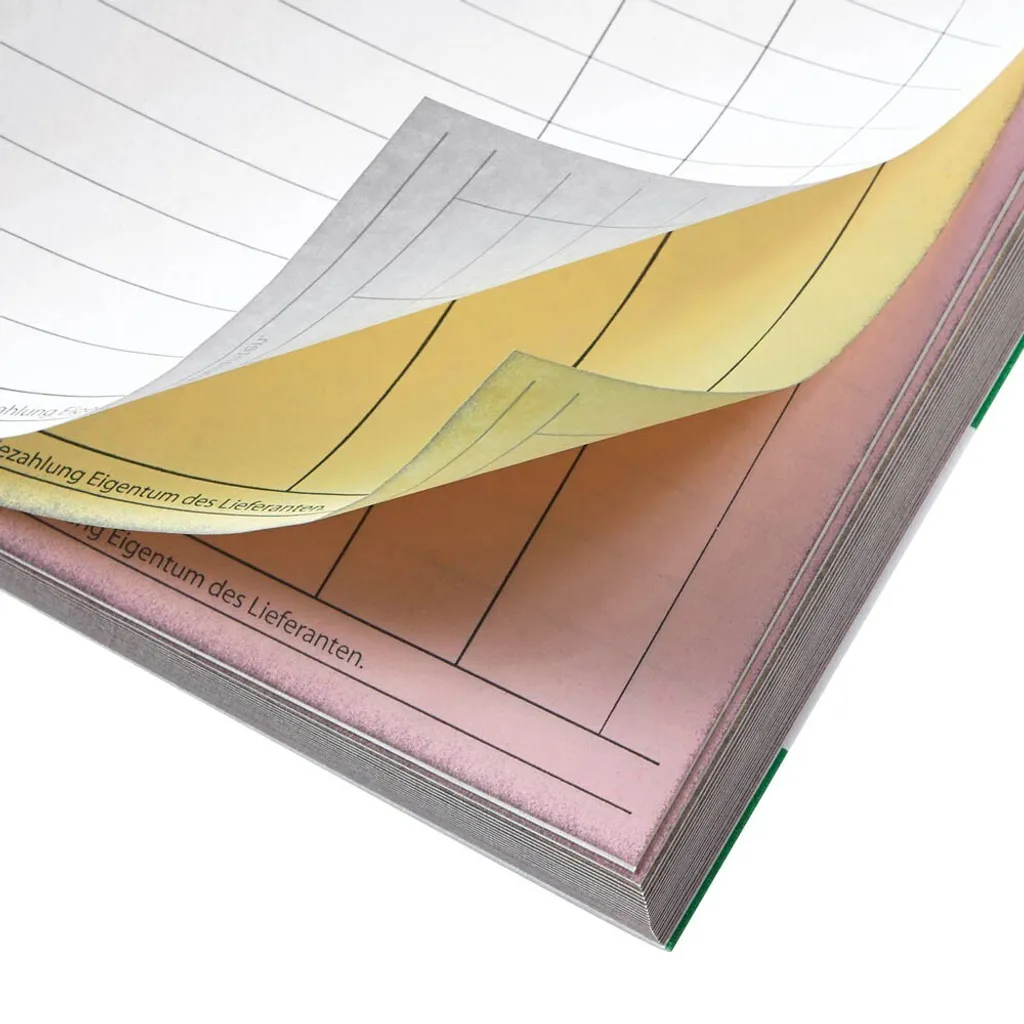 Sigel SD016 Blocco Bolle A4 Eco-Friendly - 3 Copie Autocopianti - 10