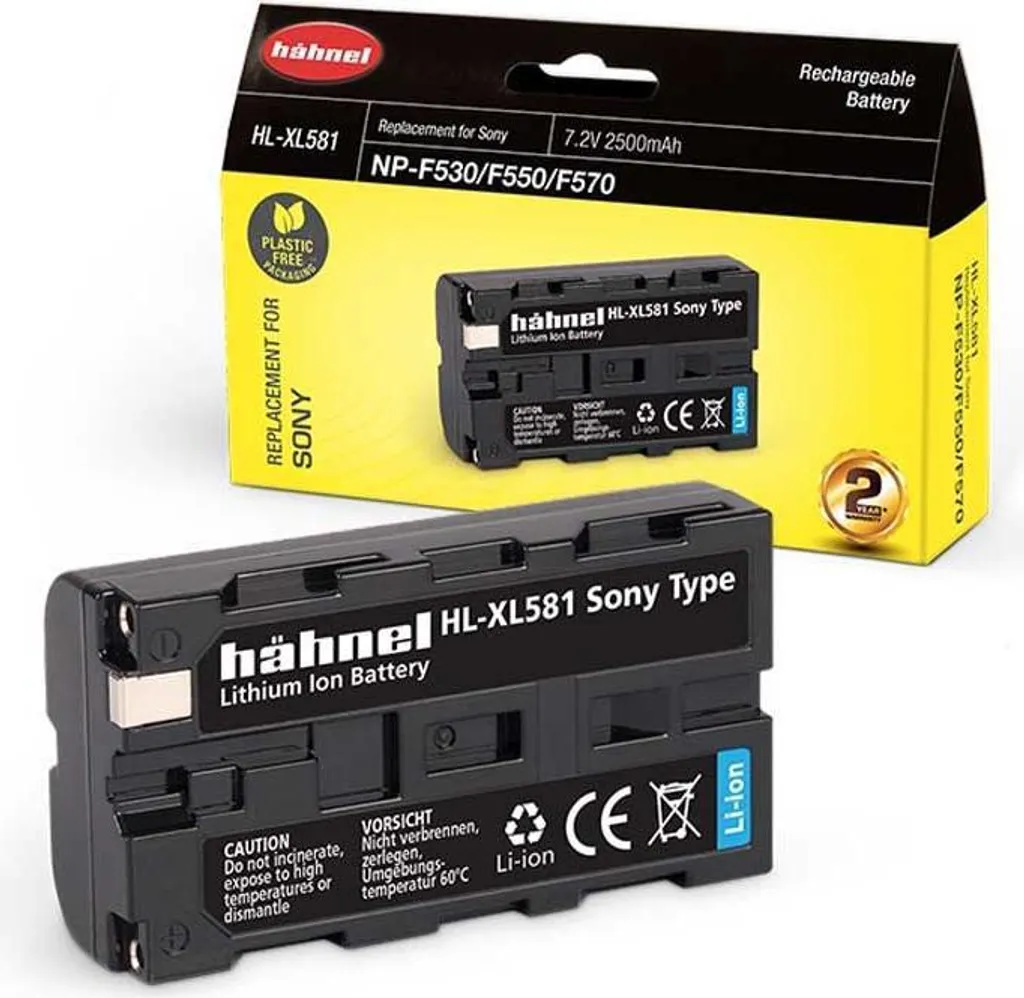 Évitez les pannes avec la batterie Hähnel HL-XL581 Li-Ion de 2000 mAh