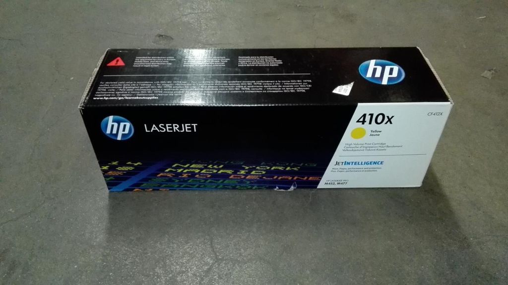 HP Original 410X Gelb LaserJet Tonerkartusche mit hoher Produktbild 