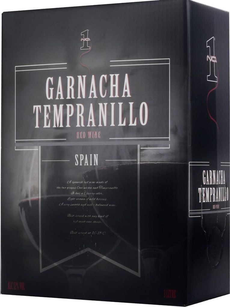 No.1 Garnacha Tempranillo 12% Vol. 3L BiB Produktbild 