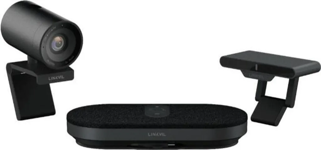 Vidéoconférence 4K Fanvil CA400 avec zoom 5x et son à 360 degrés noir