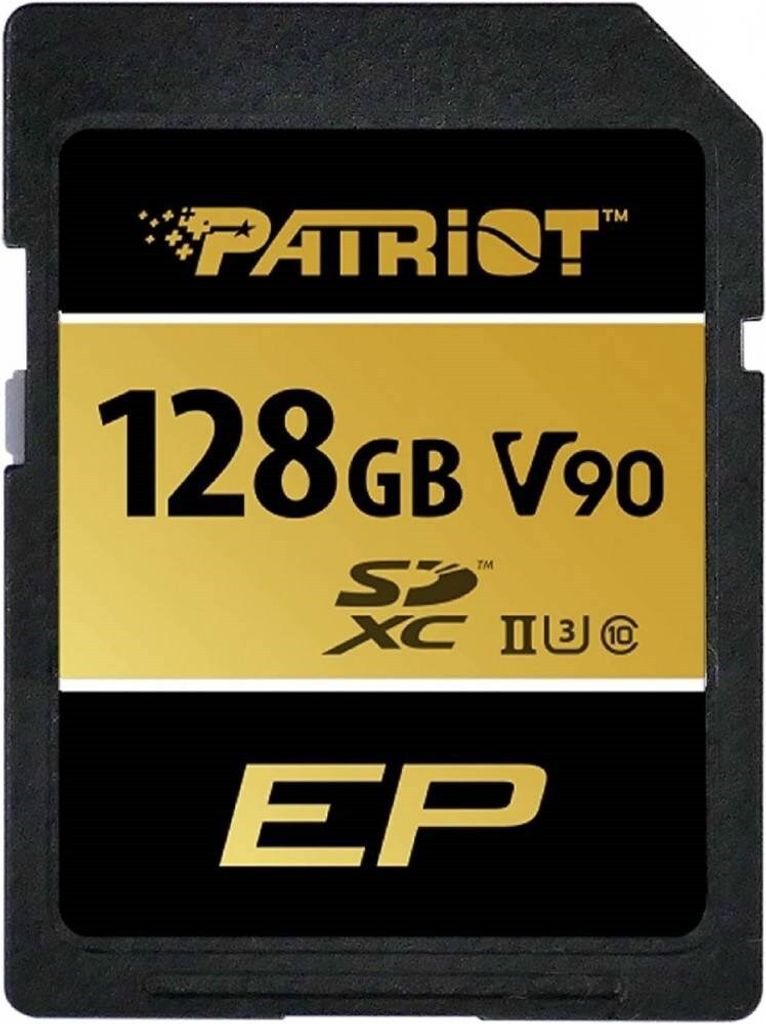 Patriot SDXC 128GB EP V90 UHS-II U3 Image du produit 