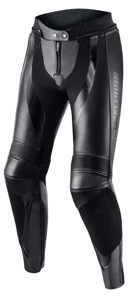 Rebelhorn Rebel Damen Motorrad Lederhose, schwarz, 44 Produktbild 