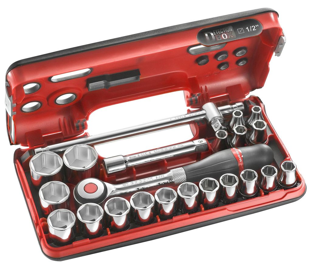 Facom Steckschluessel-Set 1/2Z 22-tlg PB Image du produit 