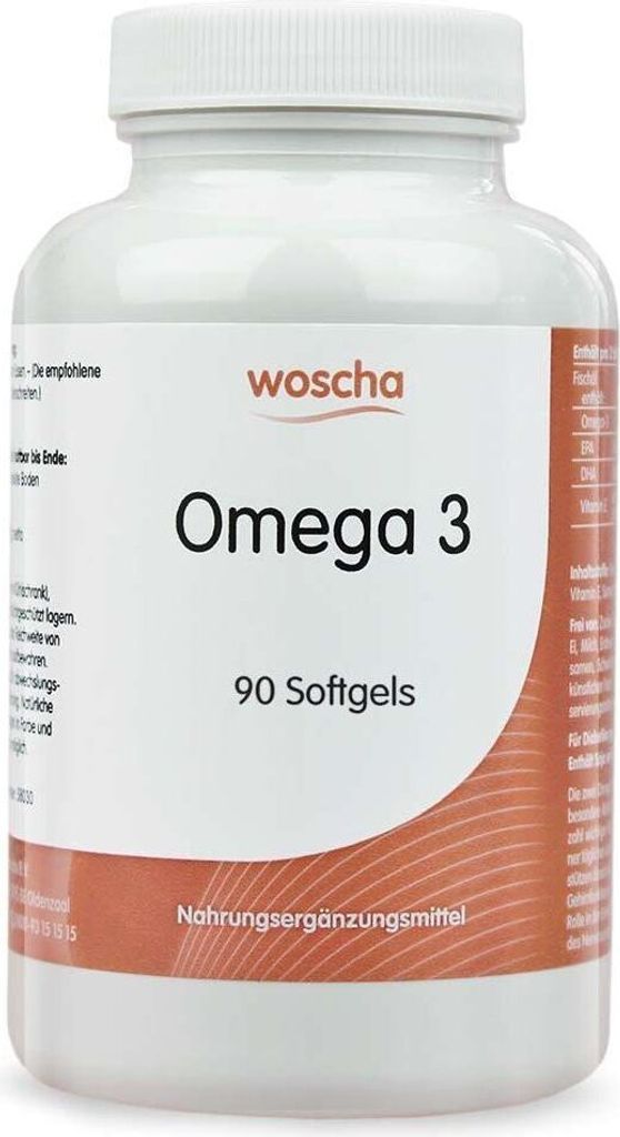 Woscha Omega 3 - 90 Softgels Produktbild 