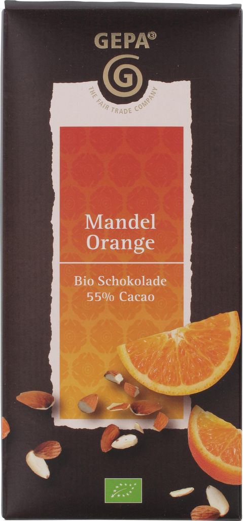 Gepa  Mandel Orange Schokolade (100 g) Produktbild 