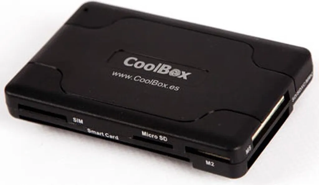 Lettore di schede esterno CoolBox CRCOOCRE065A Nero