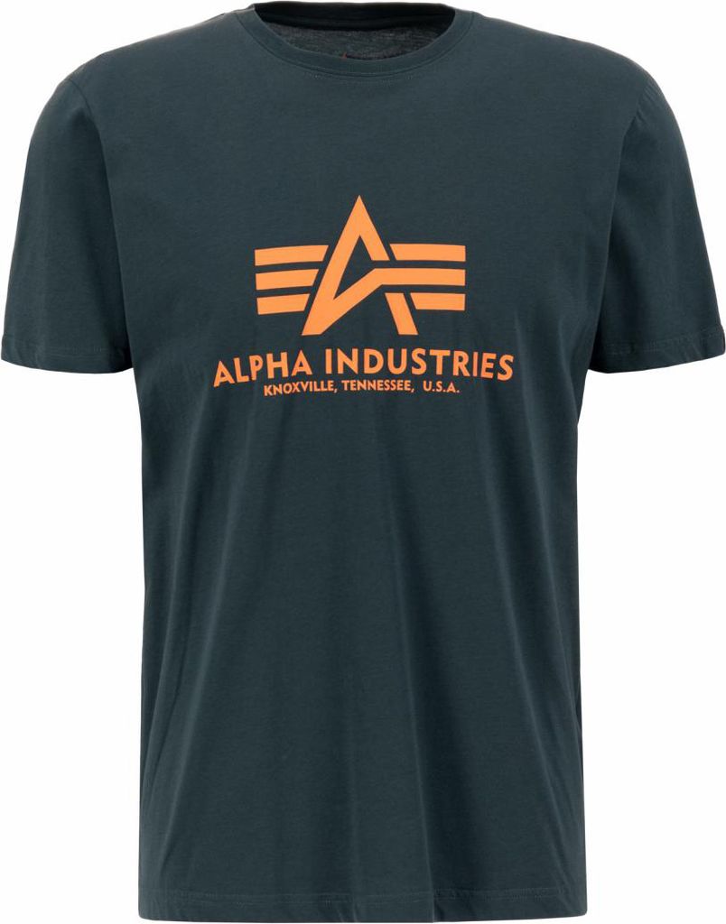 Alpha Industries Herren T-Shirts Grün 100501-353 Grösse XL Produktbild 