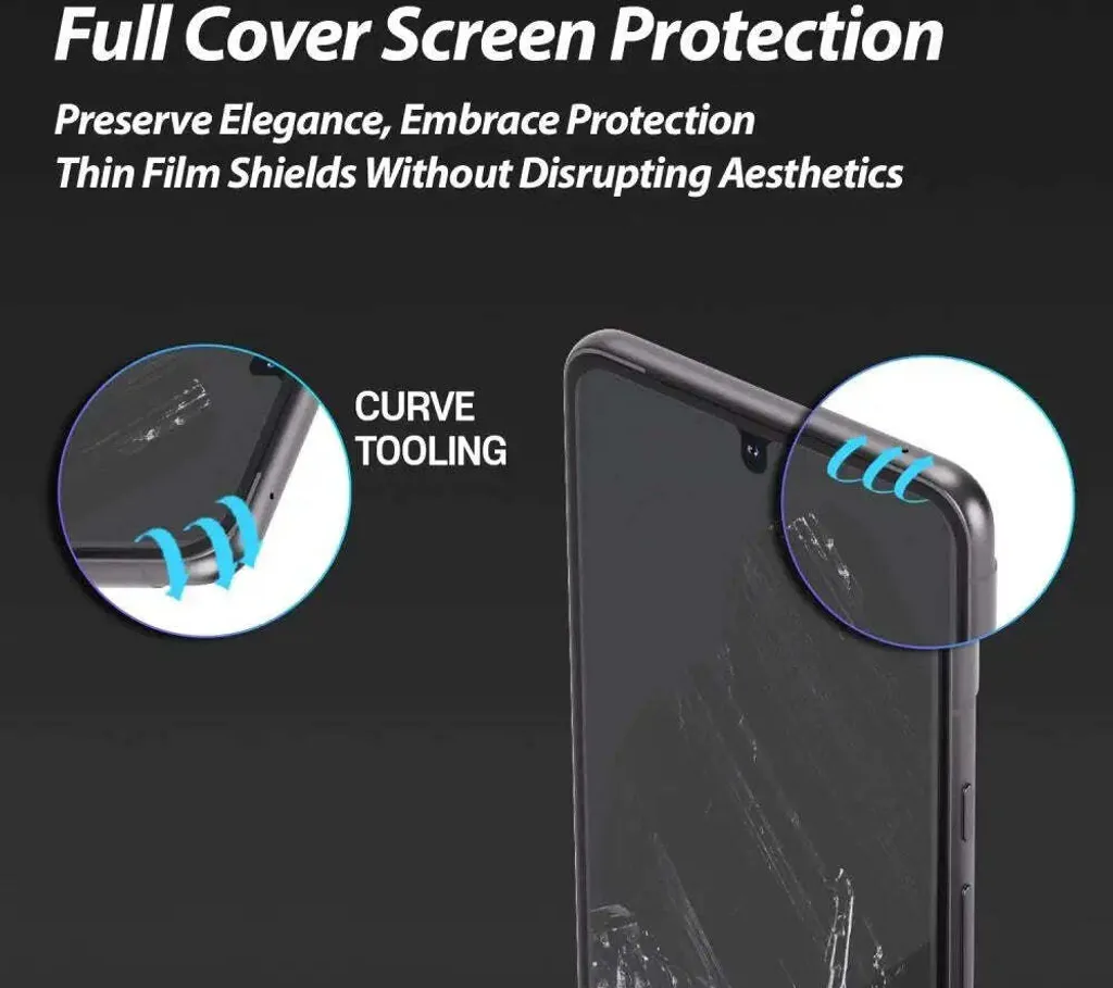 Pellicola Whitestone Dome UV Gen Pixel 8 Pro 2-Pack Clear - Sottile - 7