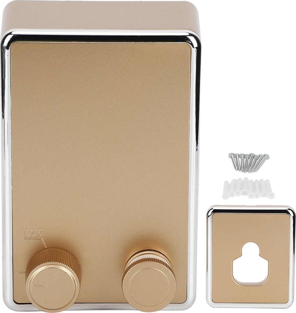 Ausziehbare Wäscheleine, Wandmontage, Edelstahl, langlebig, für den Innenbereich, Balkon, Wäscheständer (Gold)