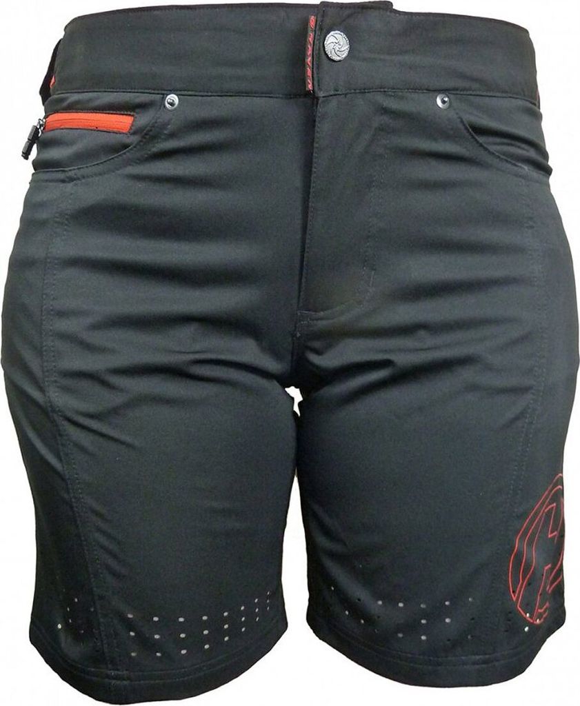 Haven Fahrradshorts ohne Träger - AMAZON LADY - Rot/Schwarz M